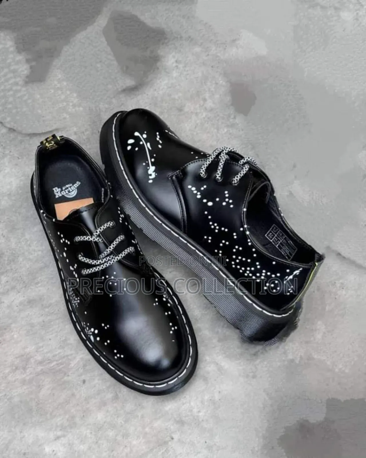 Dr Martens White Lace Shoes