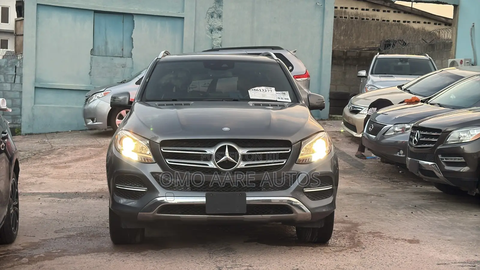 Mercedes-Benz GLE-Class GLE 350 2017 Gray
