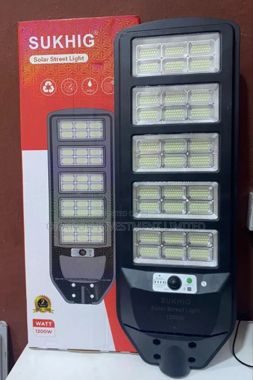 1200w SUKHIG Solar Street Light