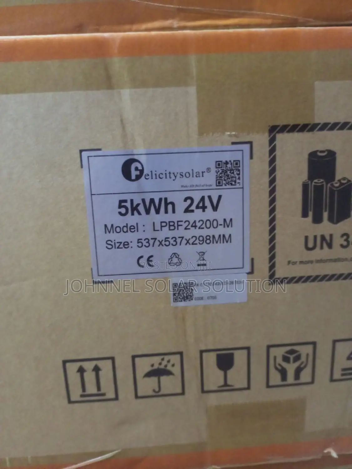 5kwh 24v Felicitysolar Lithium Ion Battery