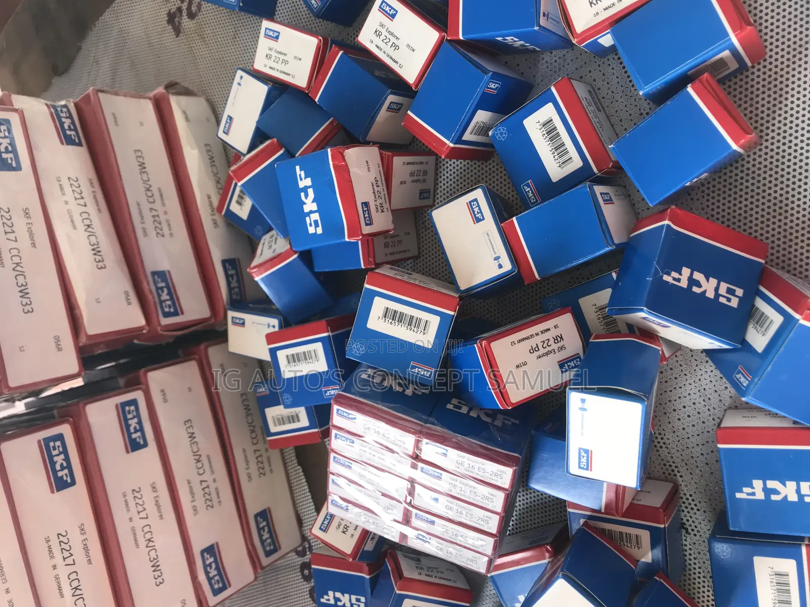 22217cck/C3,KR22,Ge16-2rs SKF Bearing Available