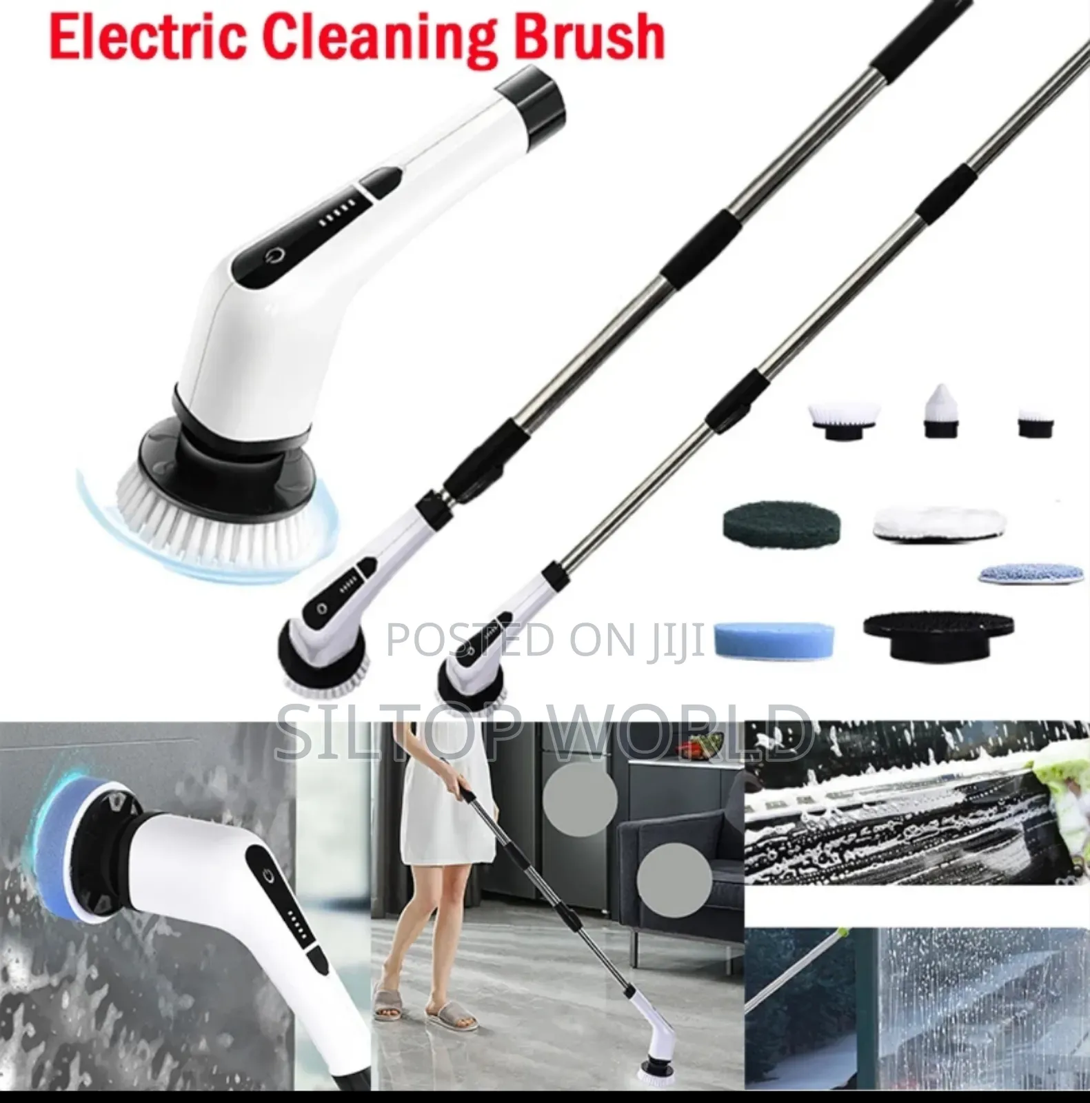 7 In 1 Electric Cleaning Brush