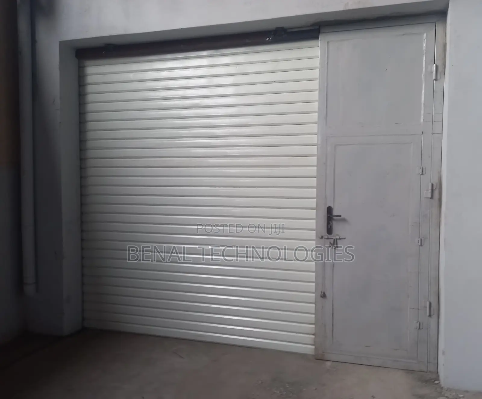 Powered Garage Roller Shutters