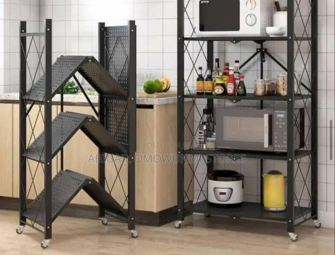 5 Tiers Folding Rack Shelf