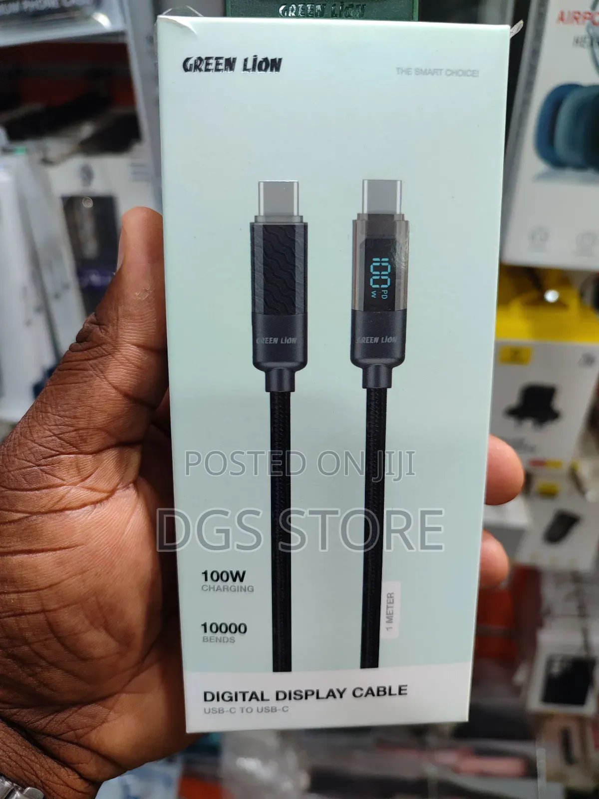 Green Lion Digital Display Cable Usb C to Usb C