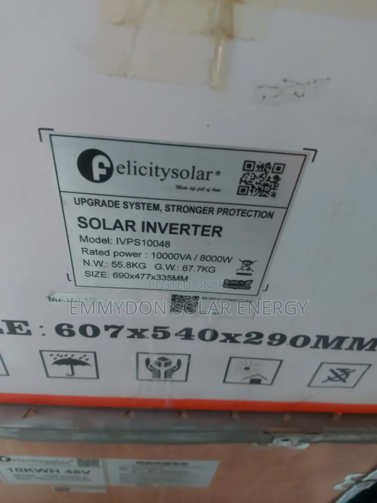 Original Felicity Inverter 10kva 48V Ivps
