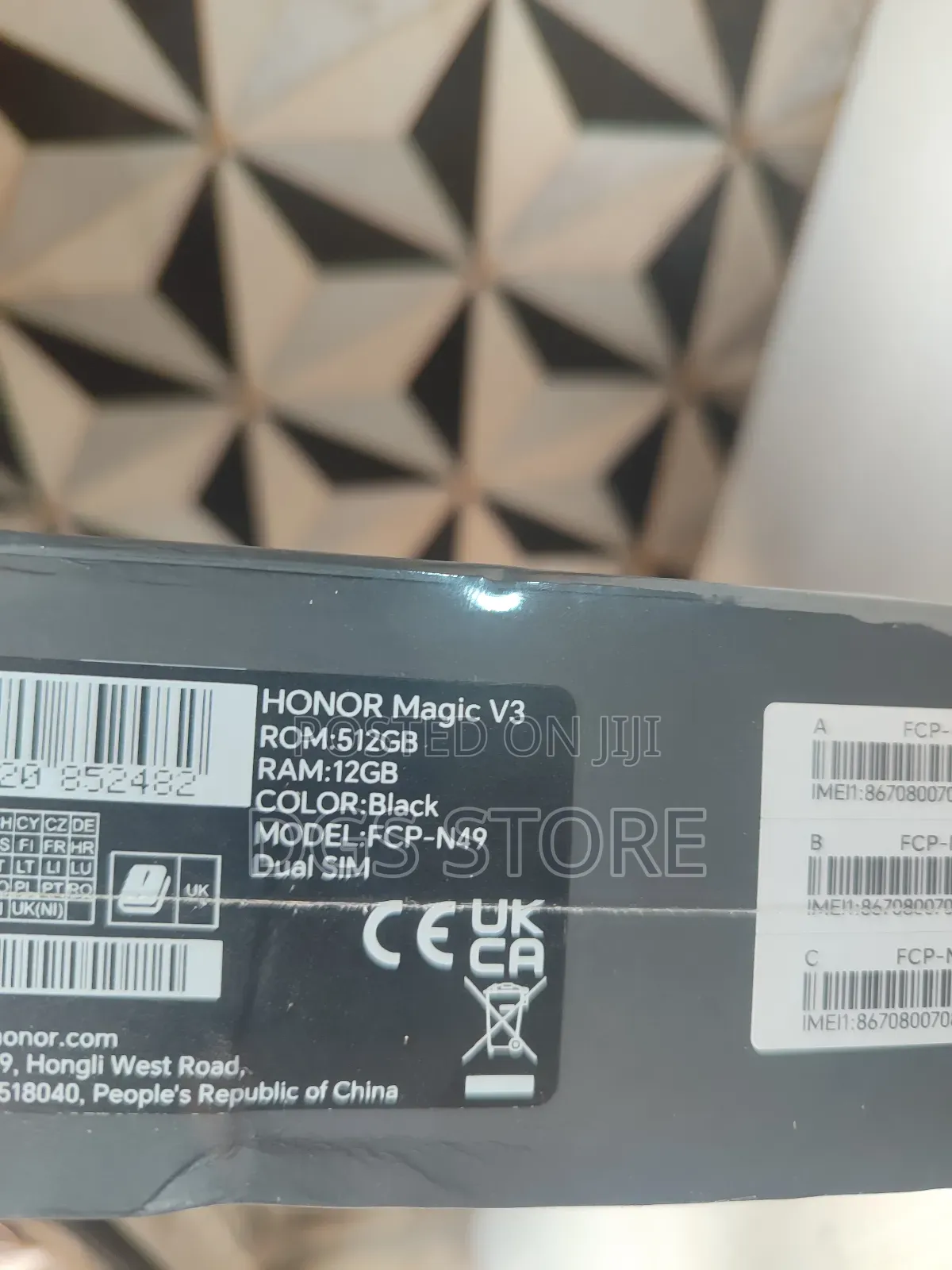 New Honor Magic V2 512 GB Black