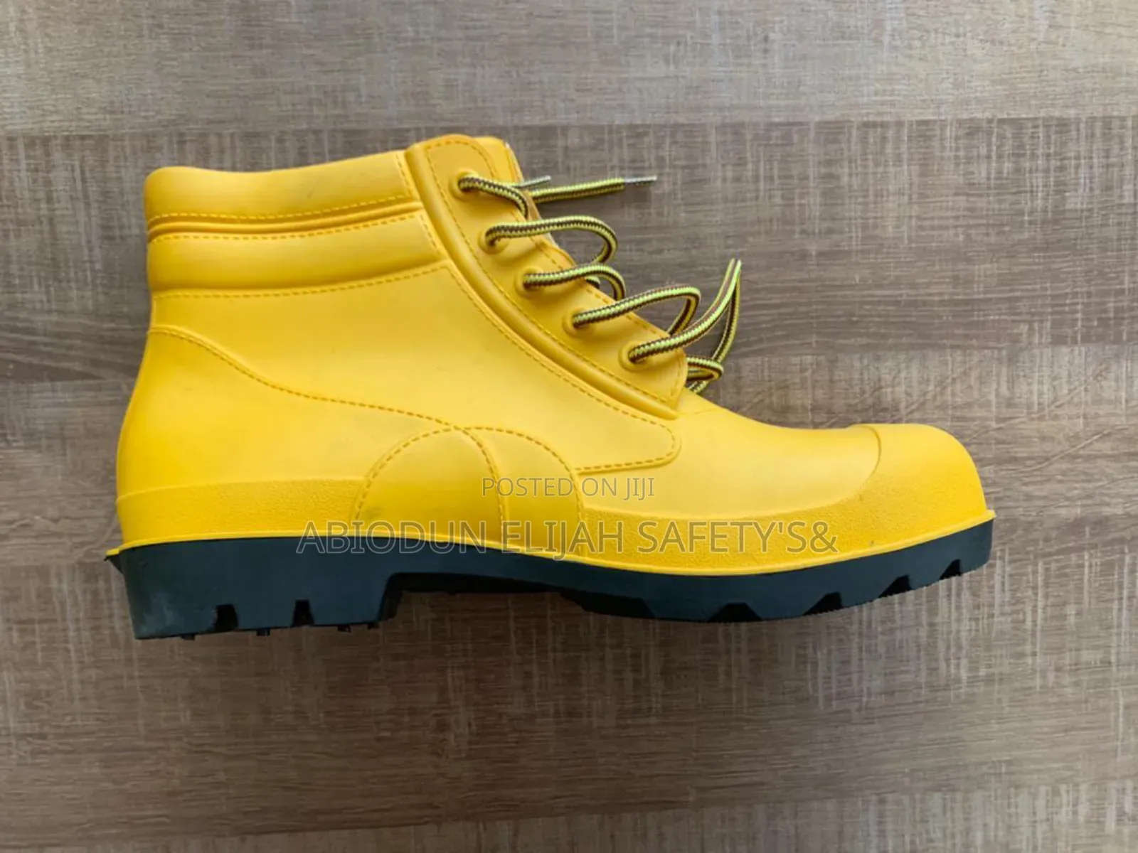 Original Safety Rain Boot/Short Safety Rain Boot Yellow