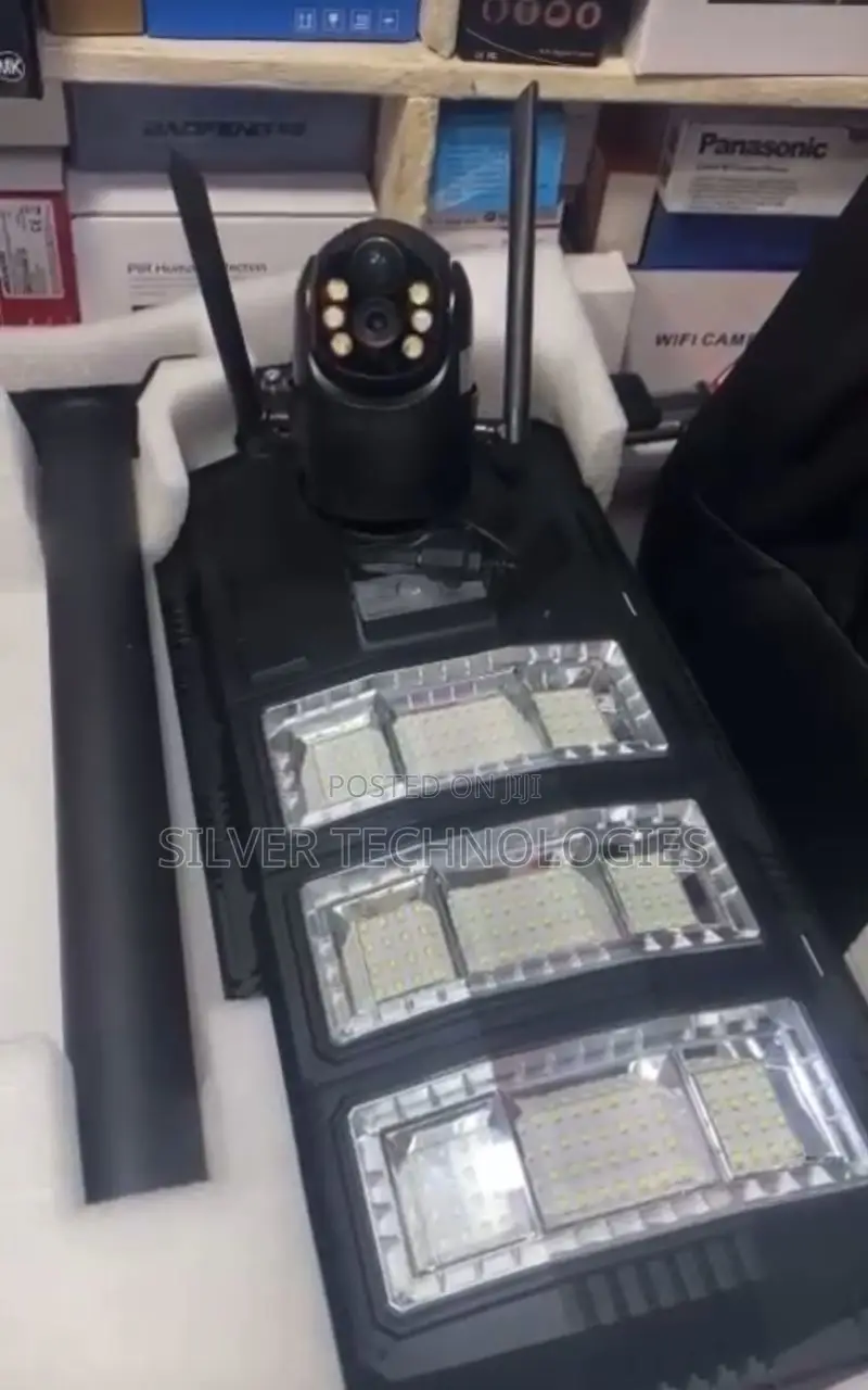 Solar Street Light With CCTV Camera 4g