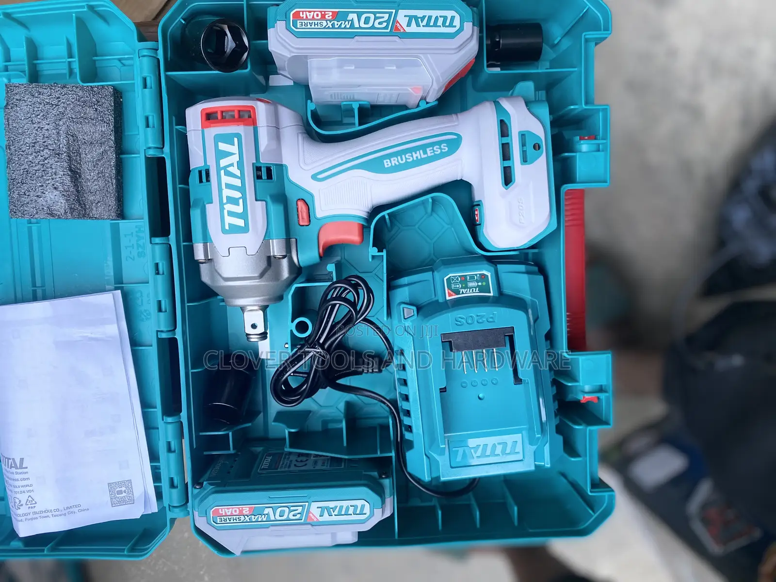 Total Lithium-Ion Impact Wrench 20V