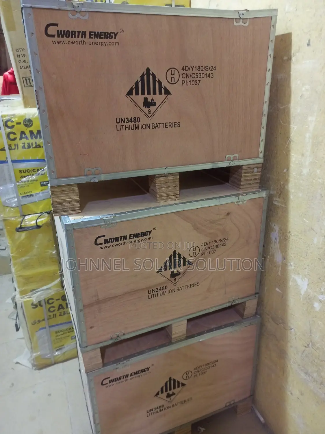 10kwh 51.2volts Cworth Energy Solar Lithium Ion Battery