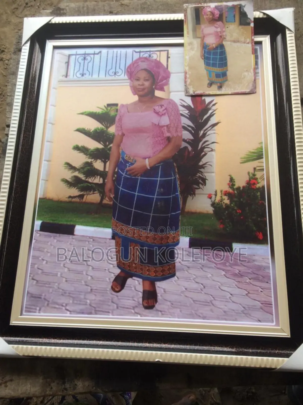 Photo Enlargement Old to New Picture