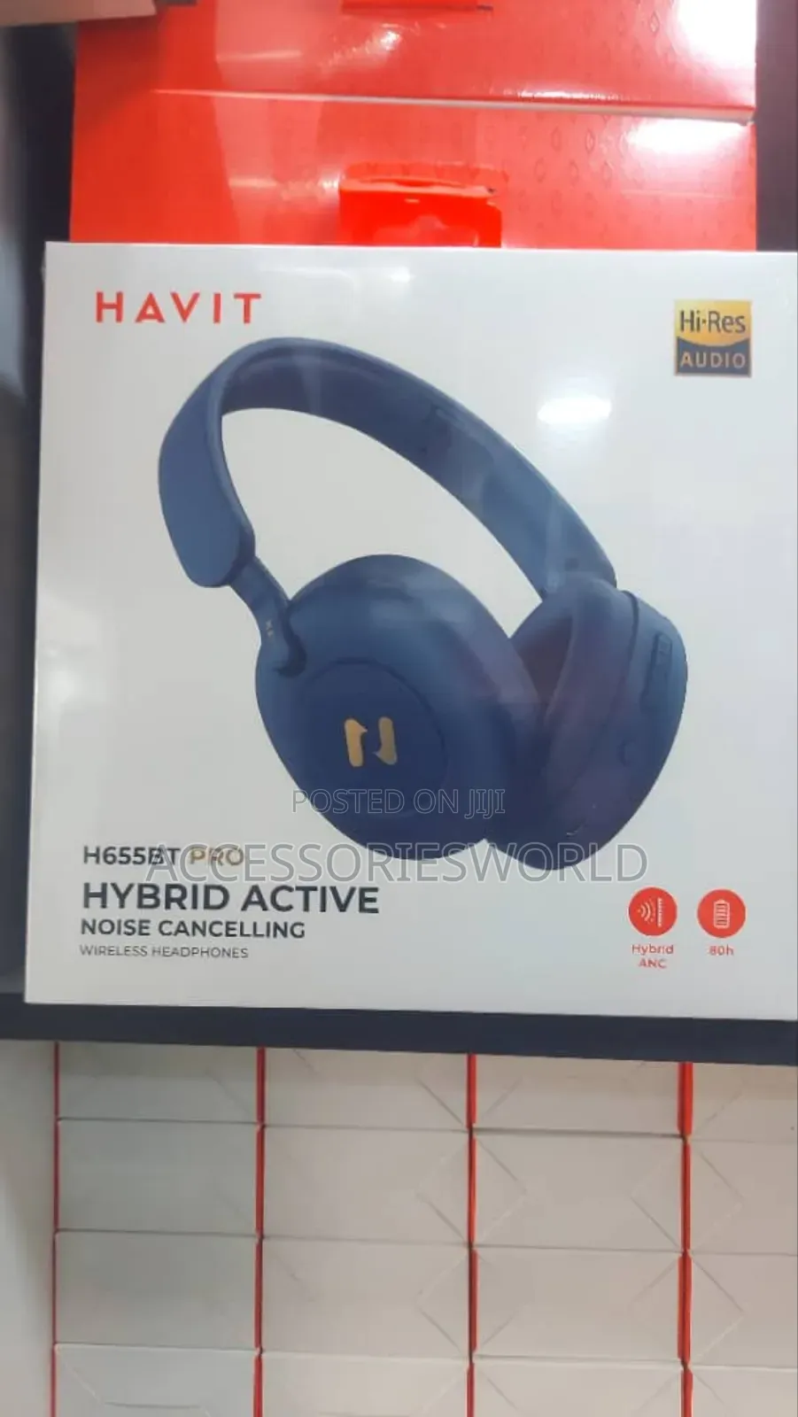 HAVIT H655BT Pro Hybrid Noise Cancelling Wireless Headphones