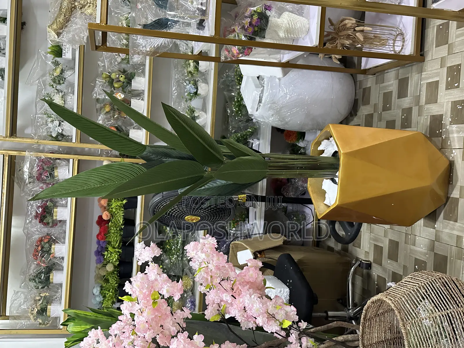 Flower Pot With Artificial Flower