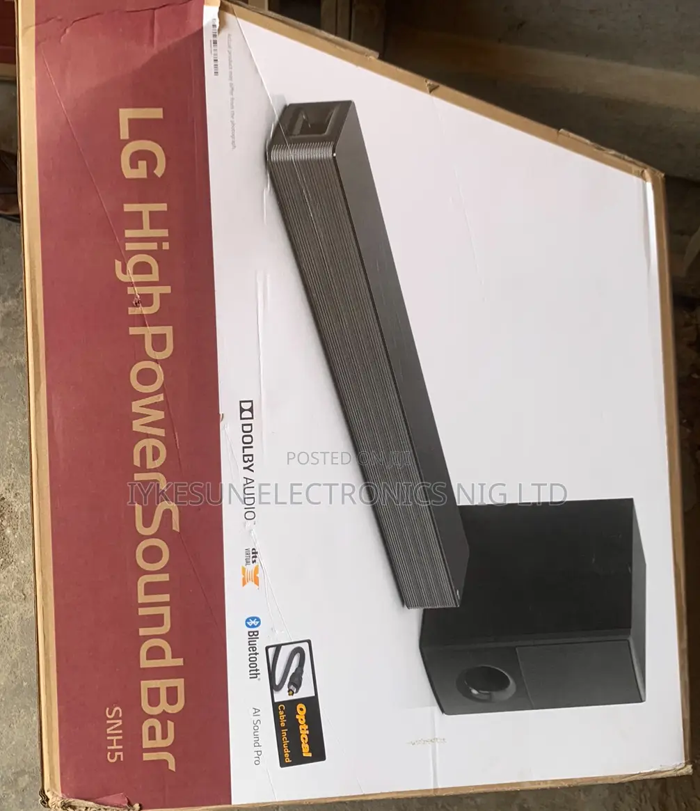 Original Biggest LG Powerful Soundbar 600watts Bluetooth USB
