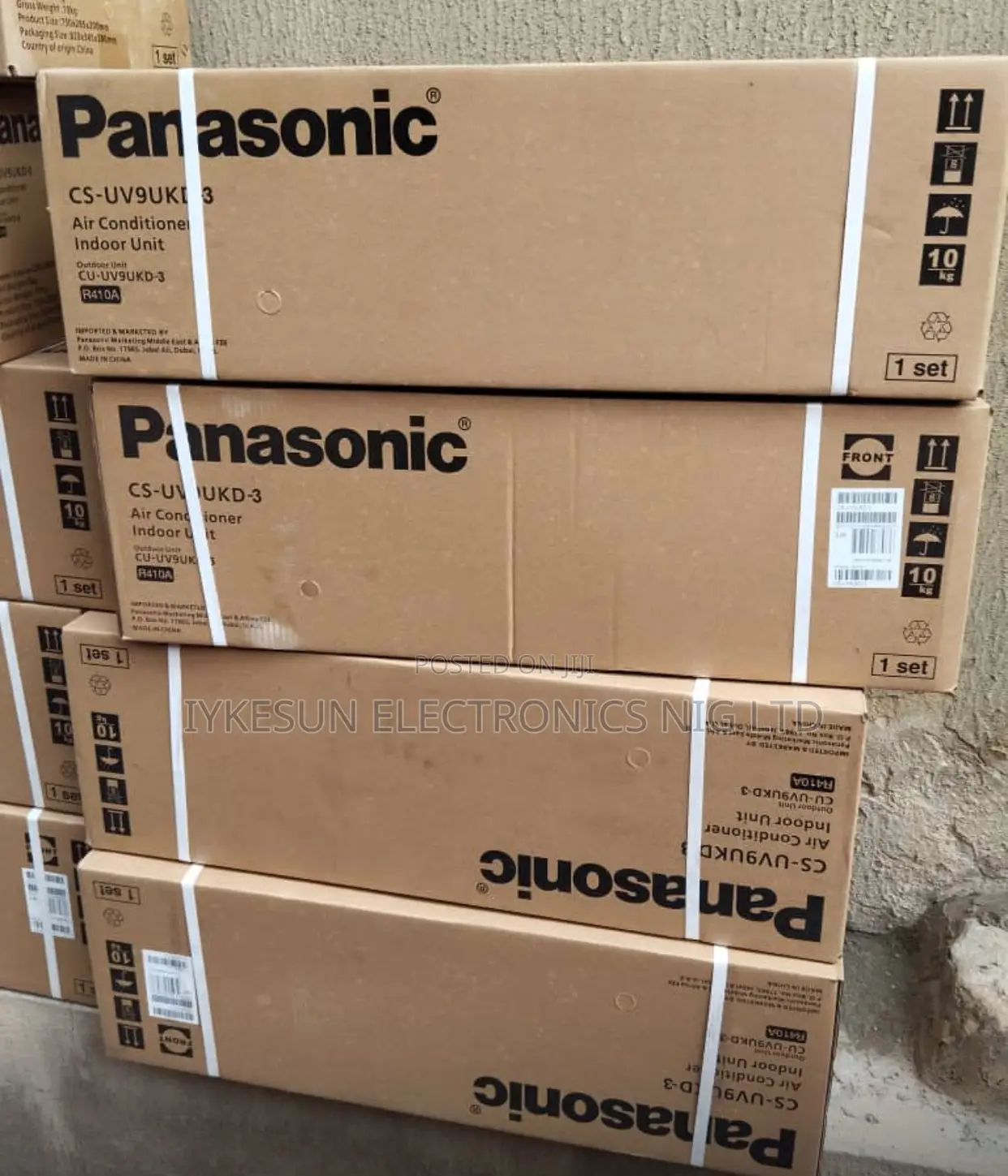 Original Panasonic 1 HP R410a Air Conditioner Split Unit