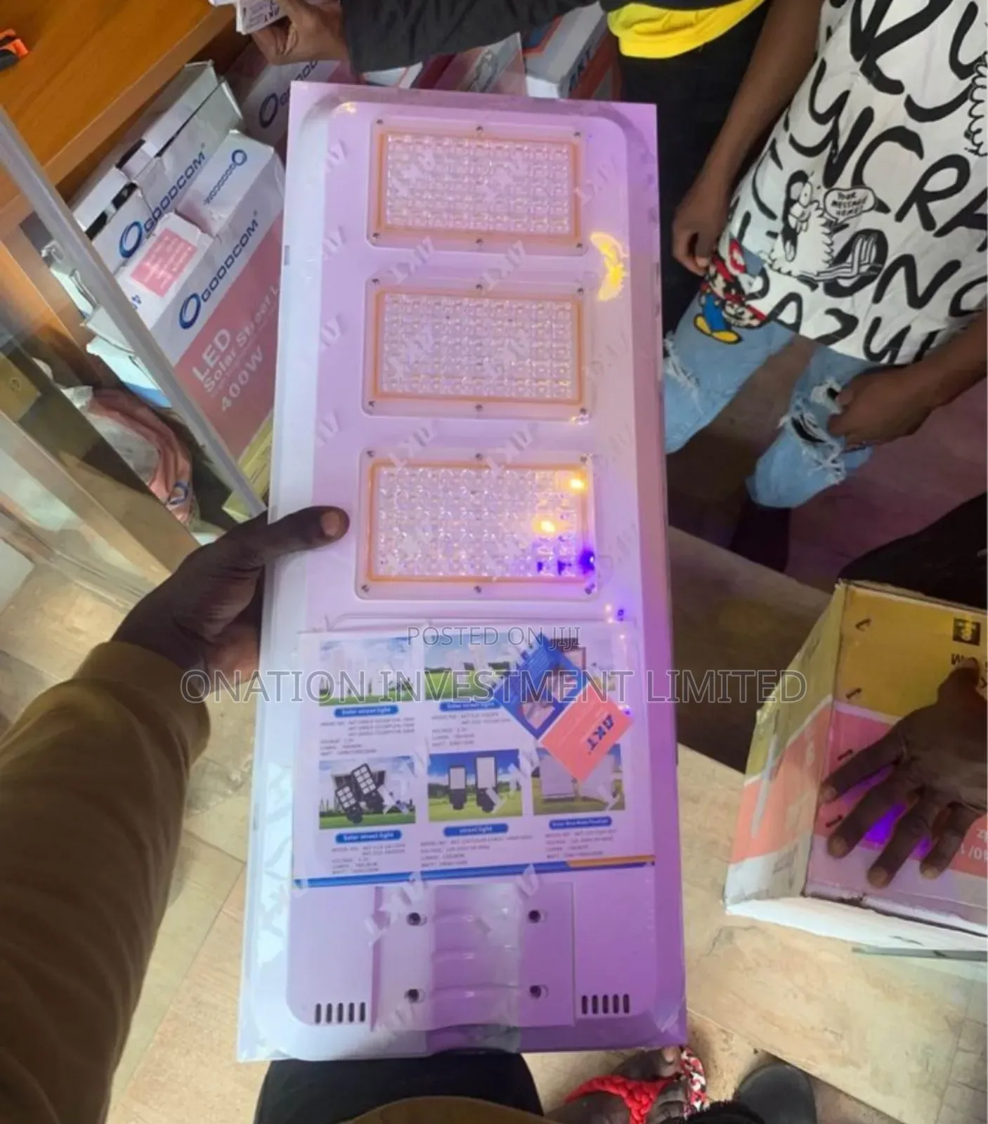 150w AKT Solar Street Light