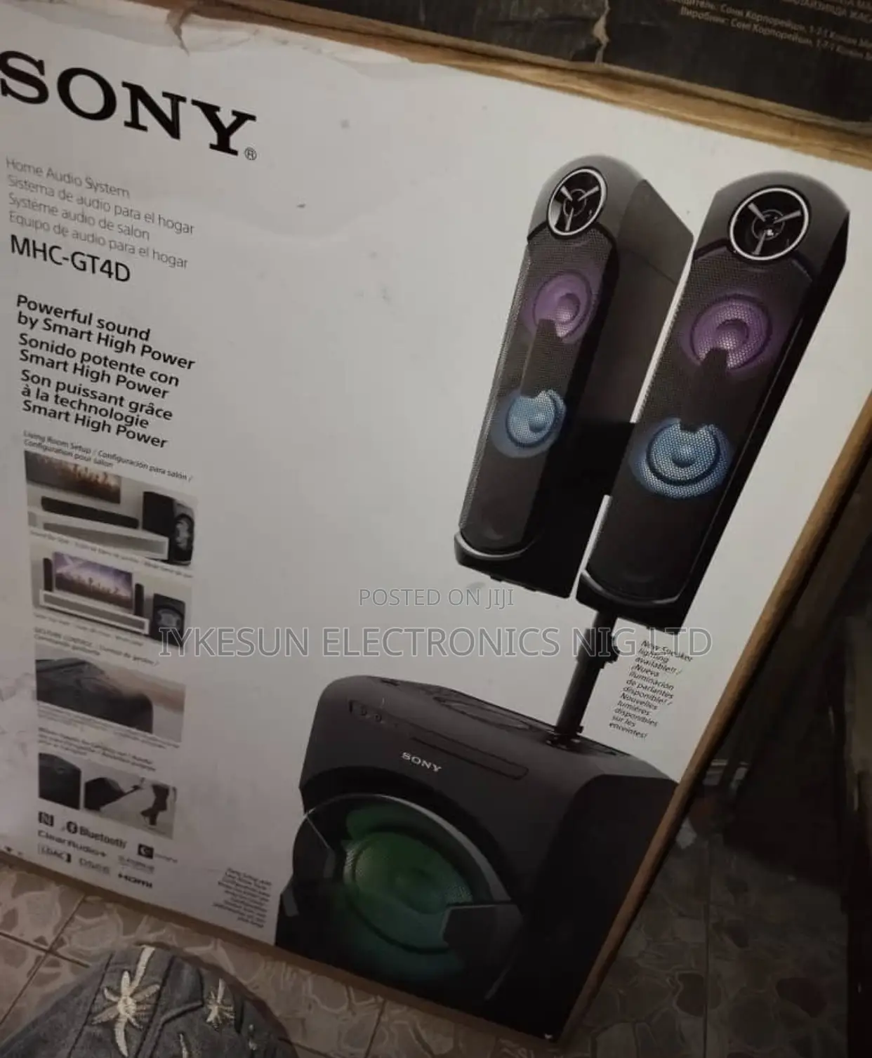 Original SONY Malaysia High Powerful Sound System Bluetooth