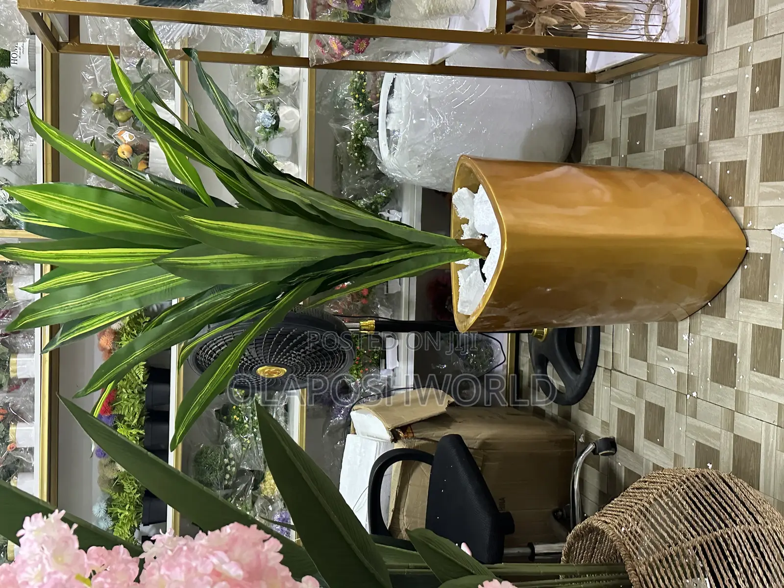 Flower Pot With Artificial Flower