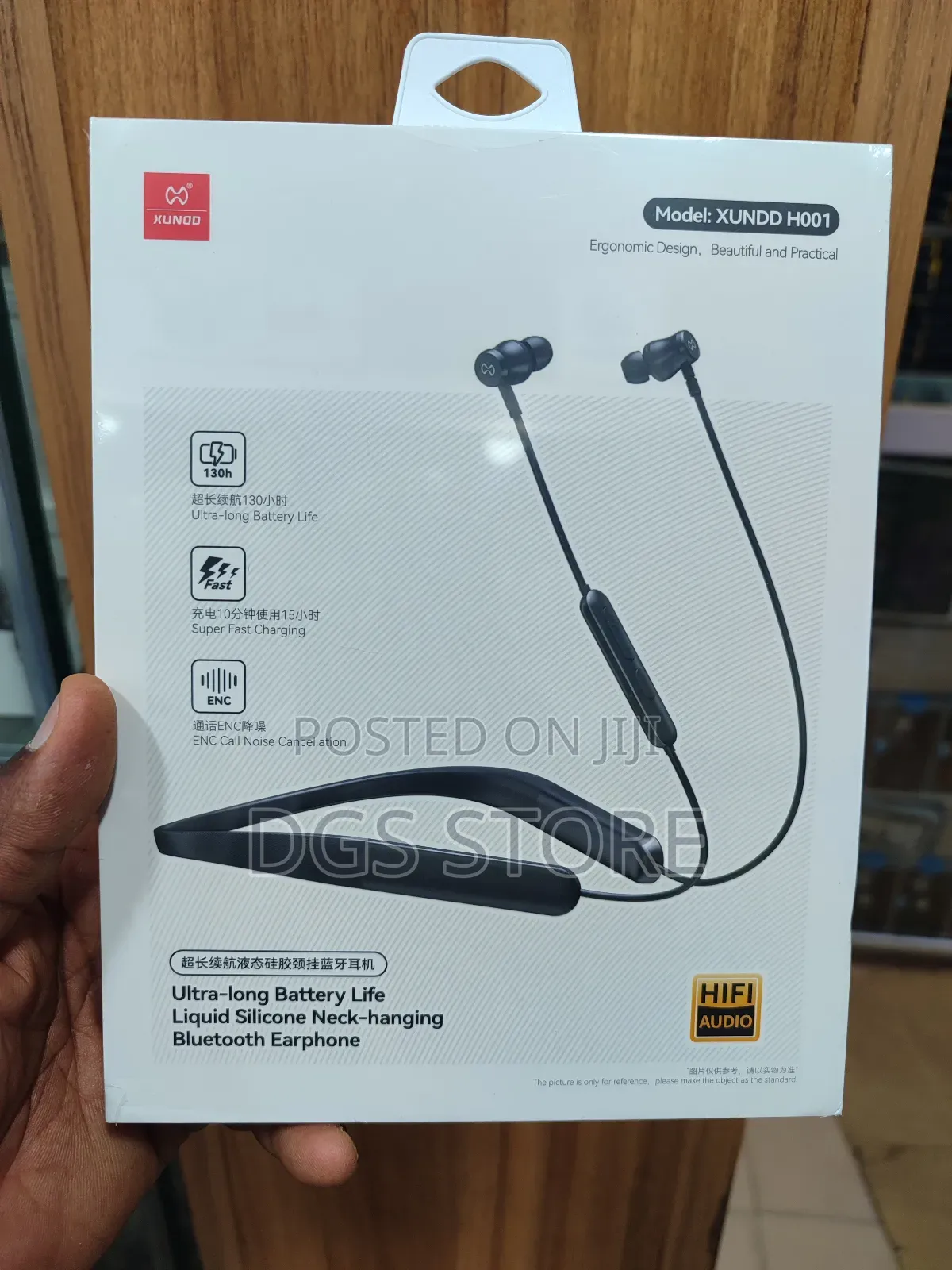 Xundd H001 Bluetooth Neckband Earphones