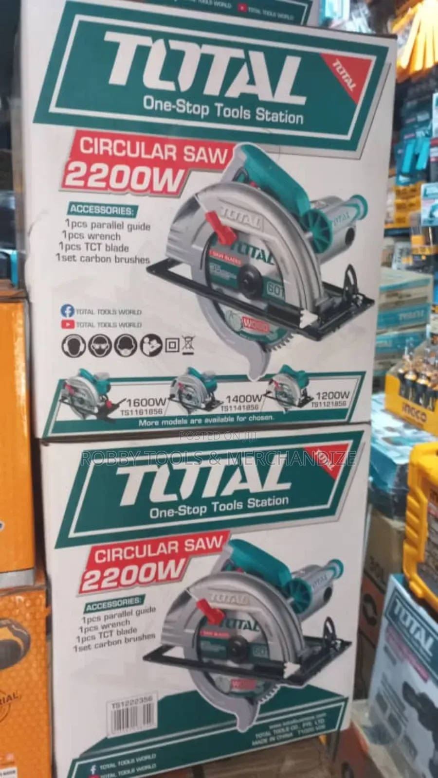 Total Circular Saw 2200W