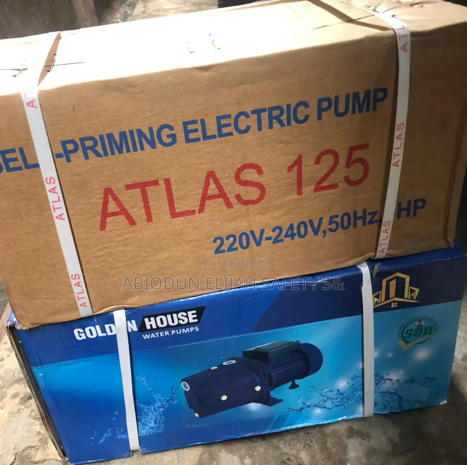 Water Pump/Re-Priming Electric Pump ATLAS
