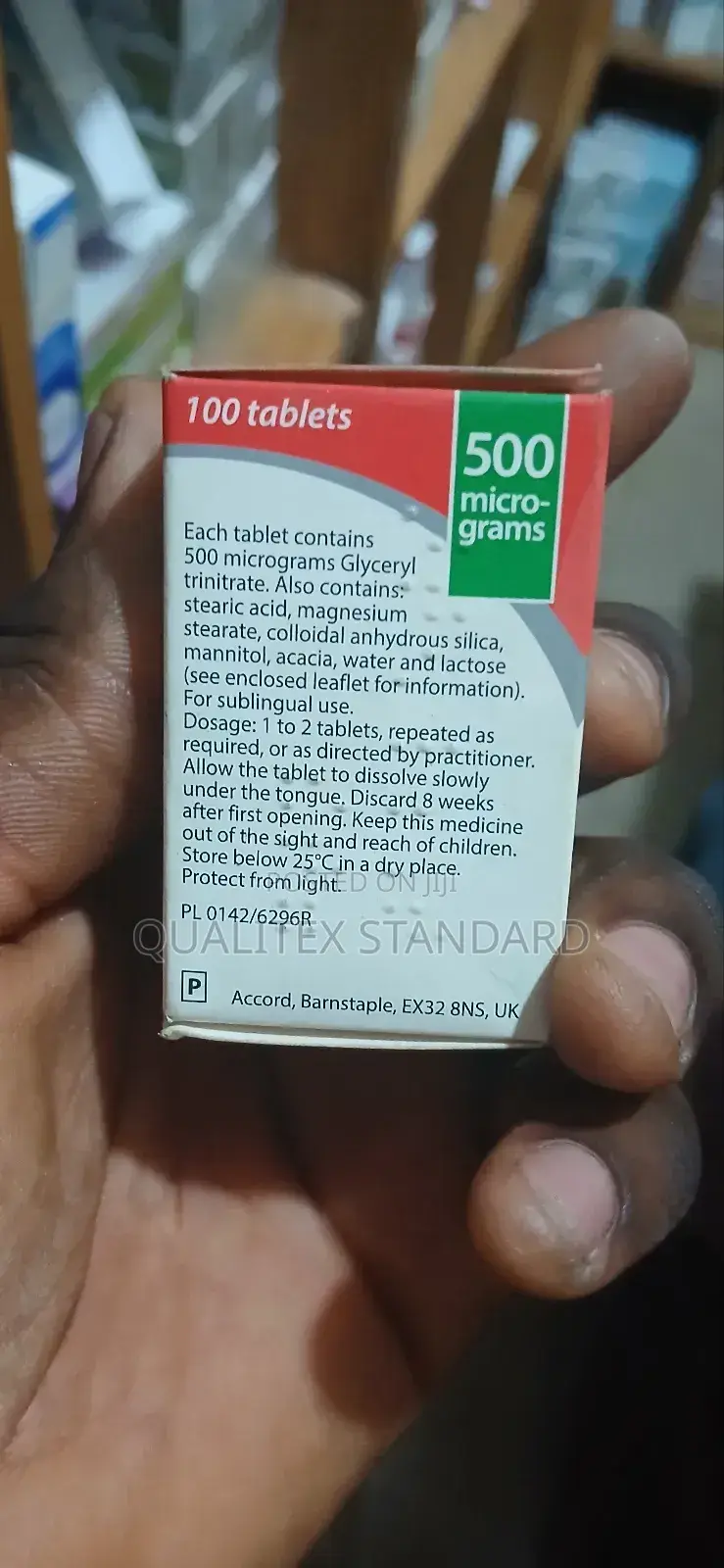 Glyceryl Trinitrate Tablet