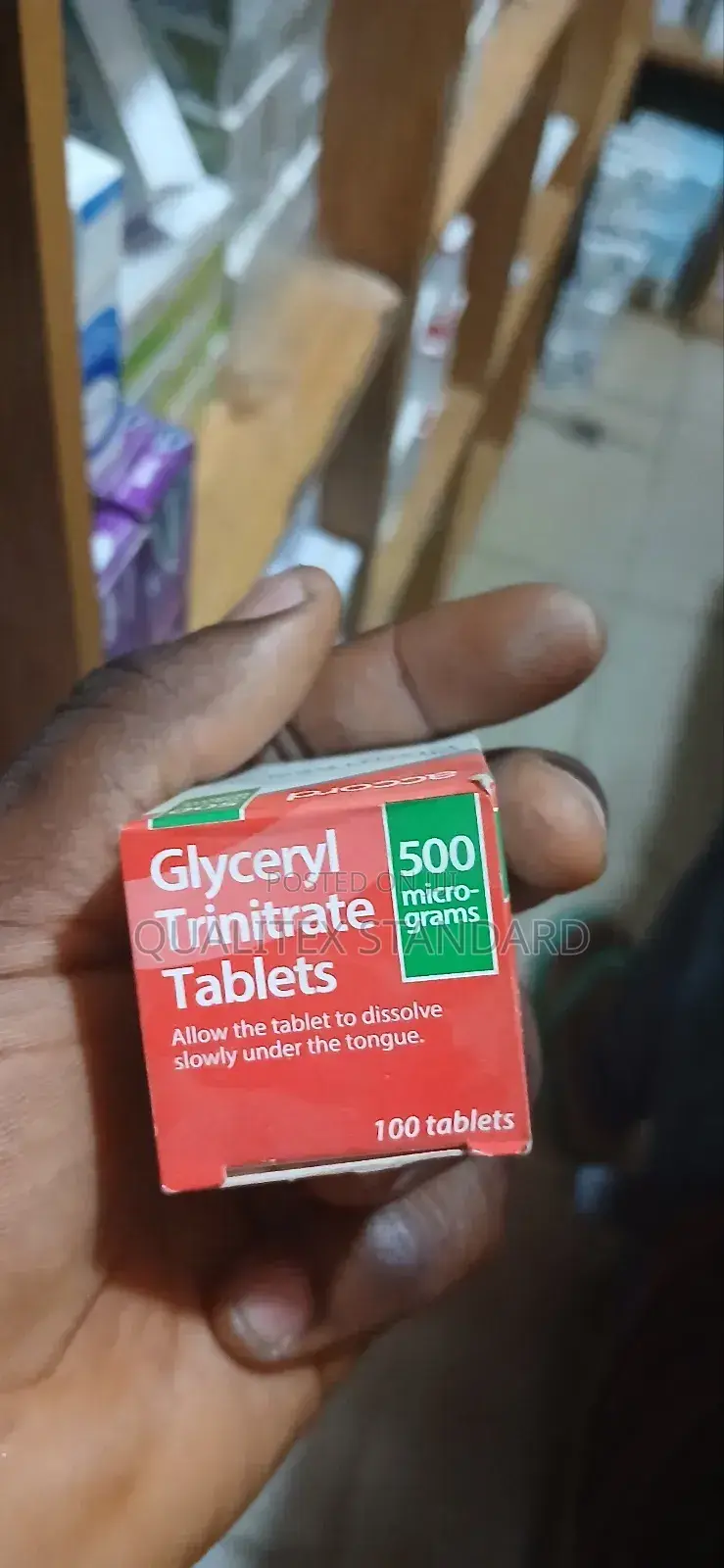 Glyceryl Trinitrate Tablet