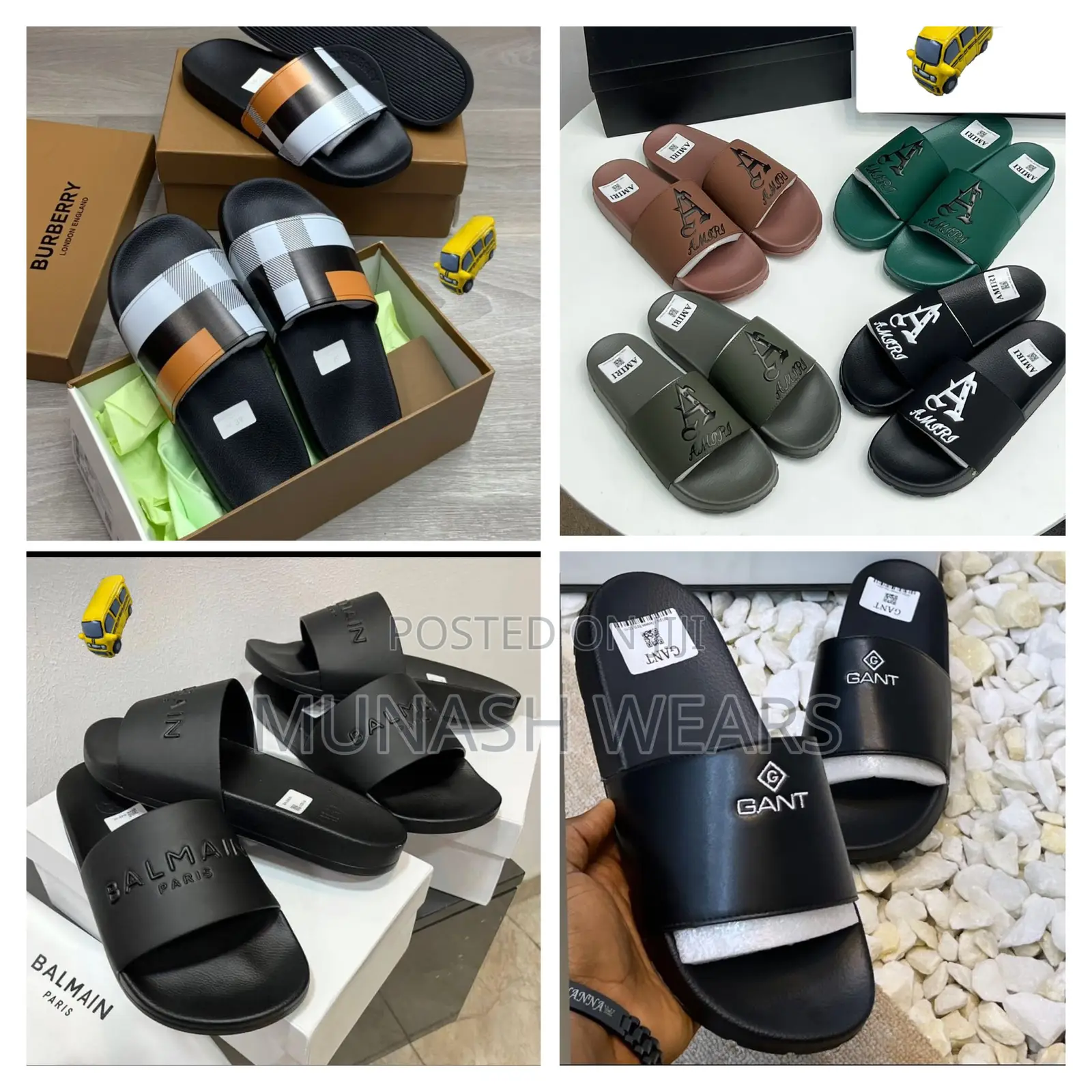 Original Leather Classic Men Slide