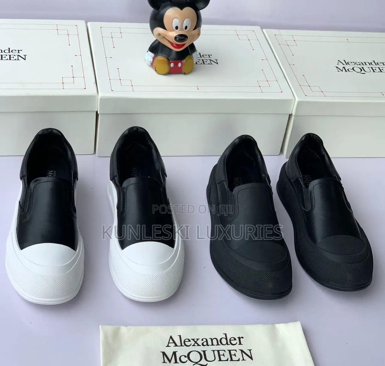 Original Alexander McQueen Men Luxury Sneakers Collections