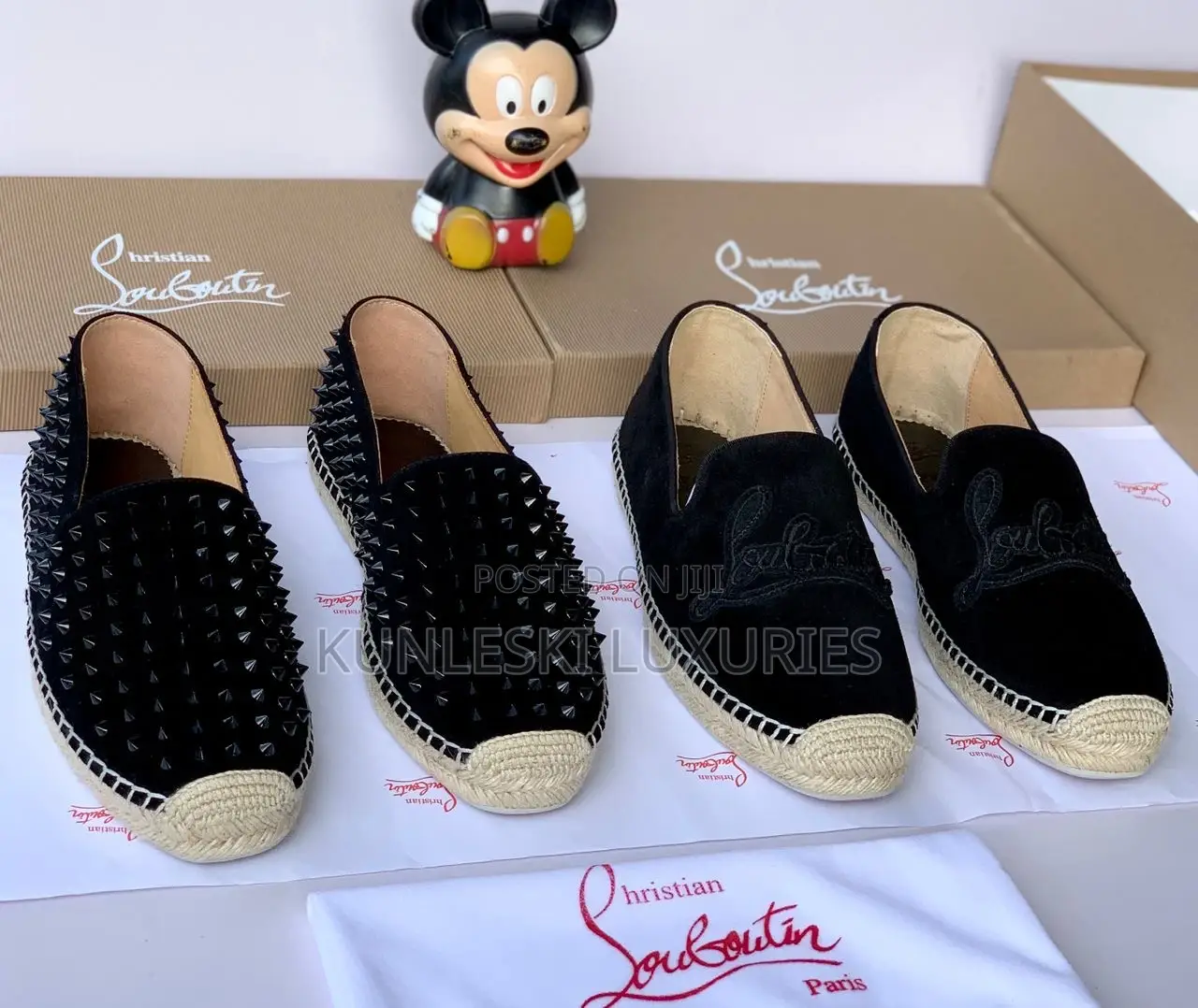 Original Christian Louboutin Espadrilles Shoes Collections