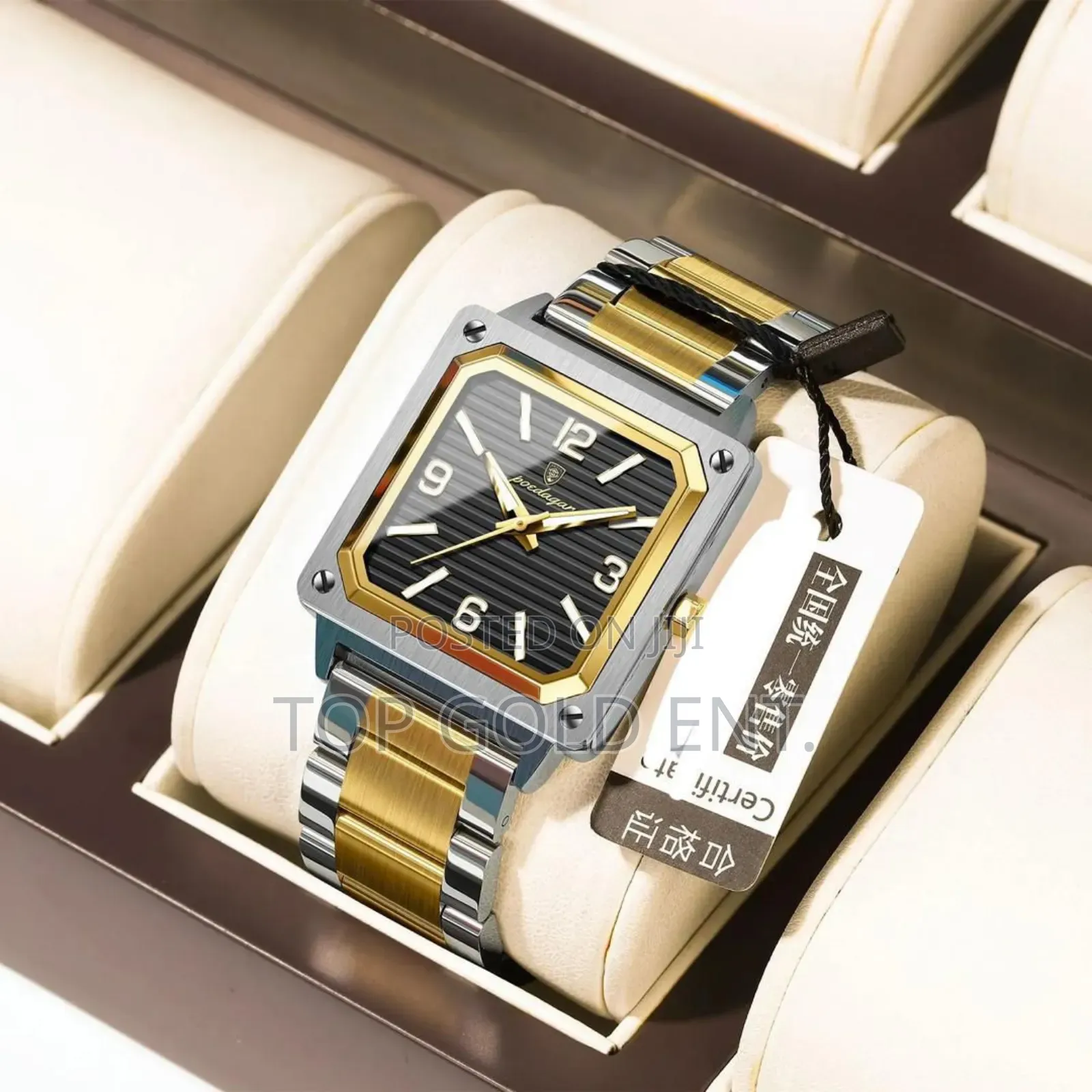 Poedagar Chain Wristwatch (Waterproof)