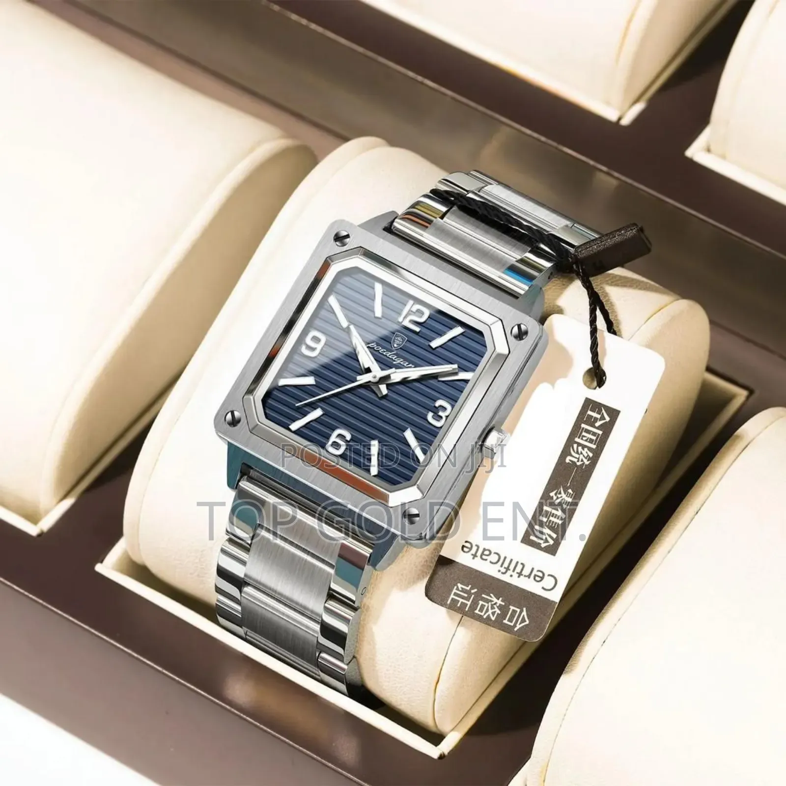 Poedagar Chain Wristwatch (Waterproof)