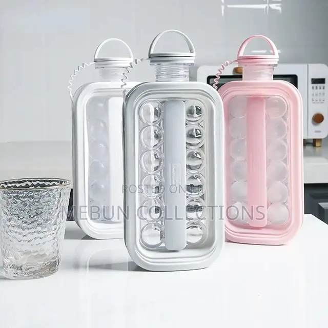 Ice Maker Mold Whiskey Ice Silicone Water Bottle