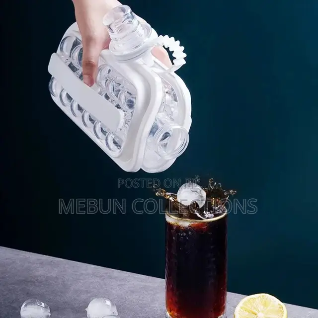 Ice Maker Mold Whiskey Ice Silicone Water Bottle