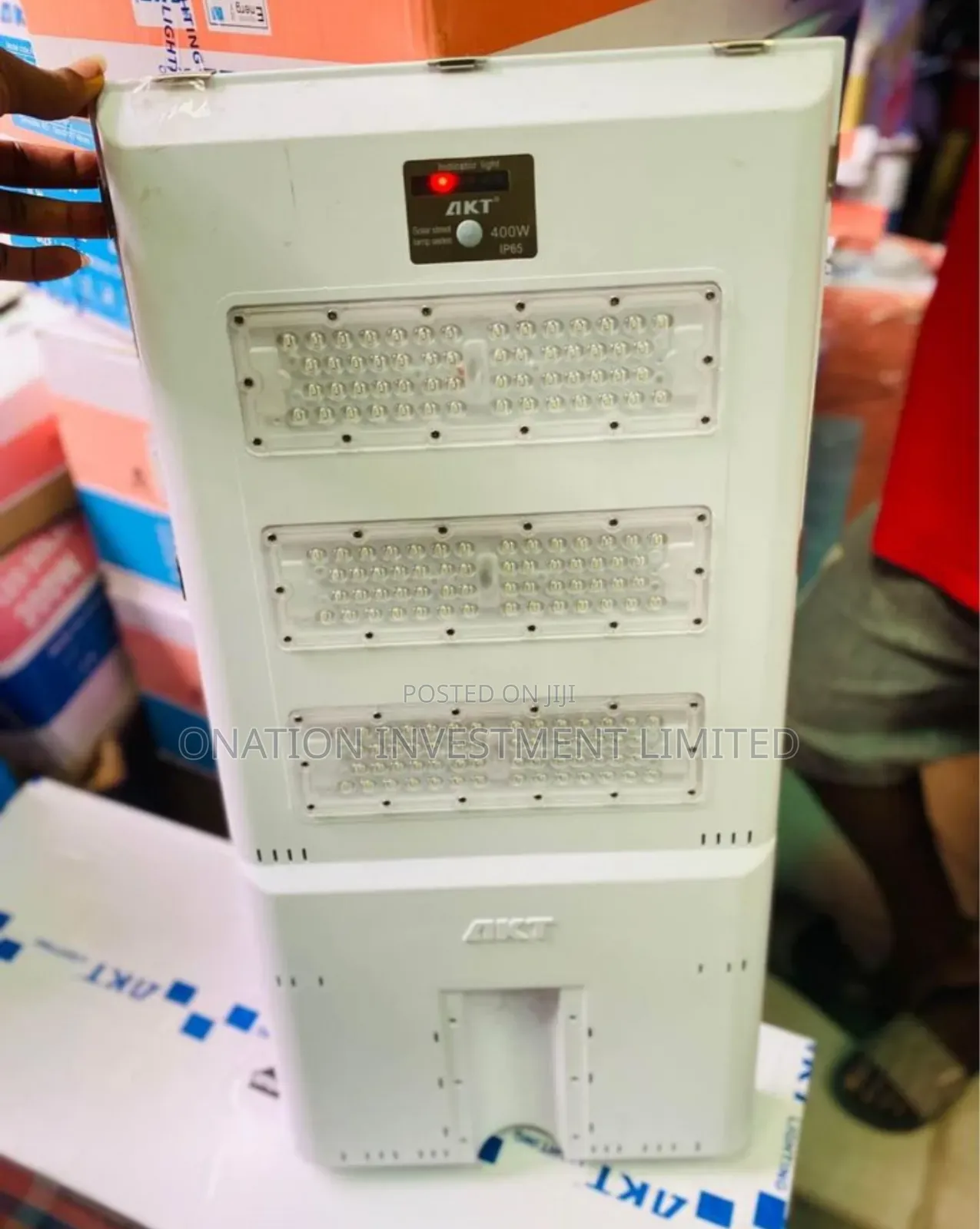 400w AKT Solar Street Lights