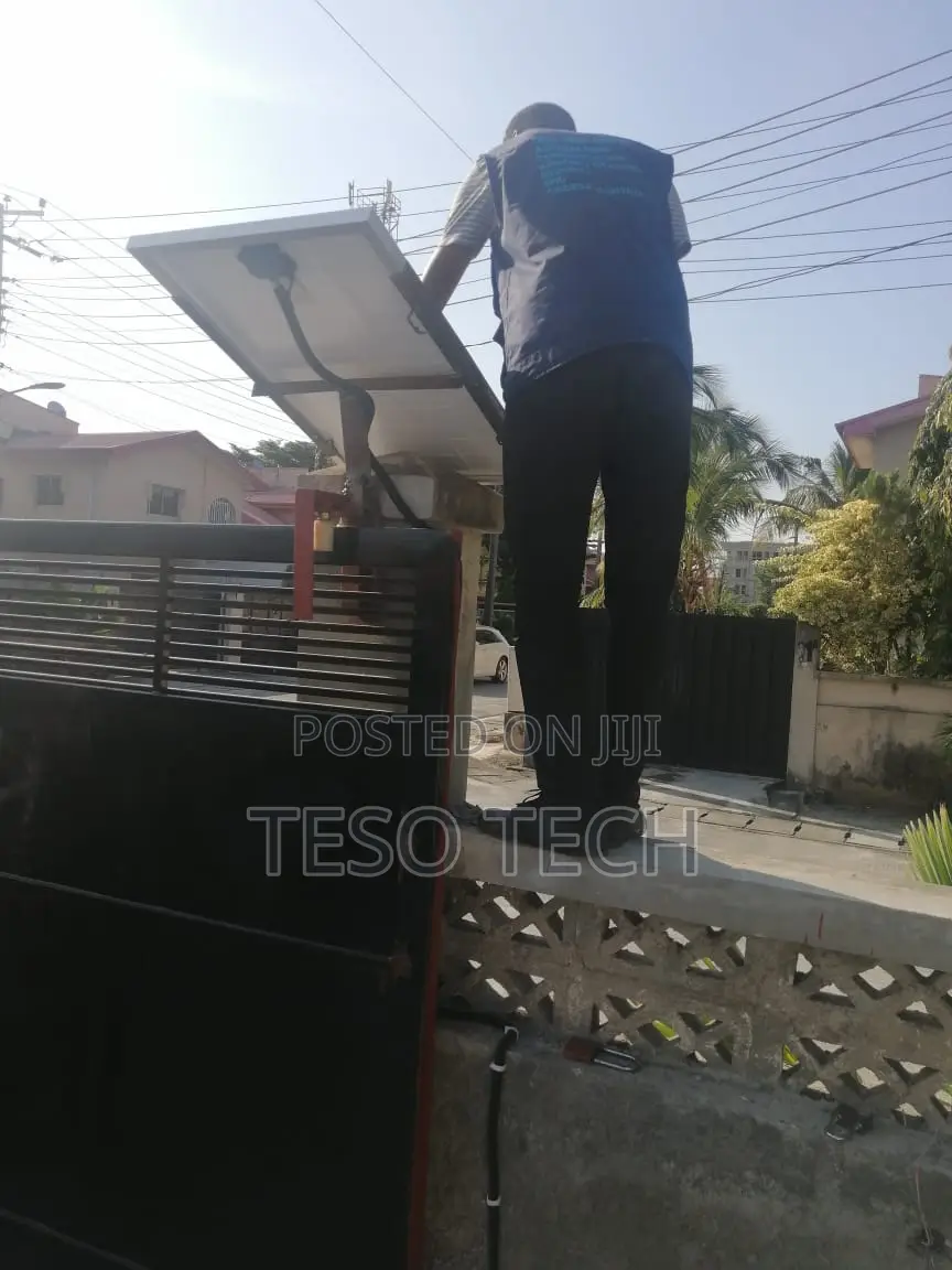 Automated Solar Operated Gate