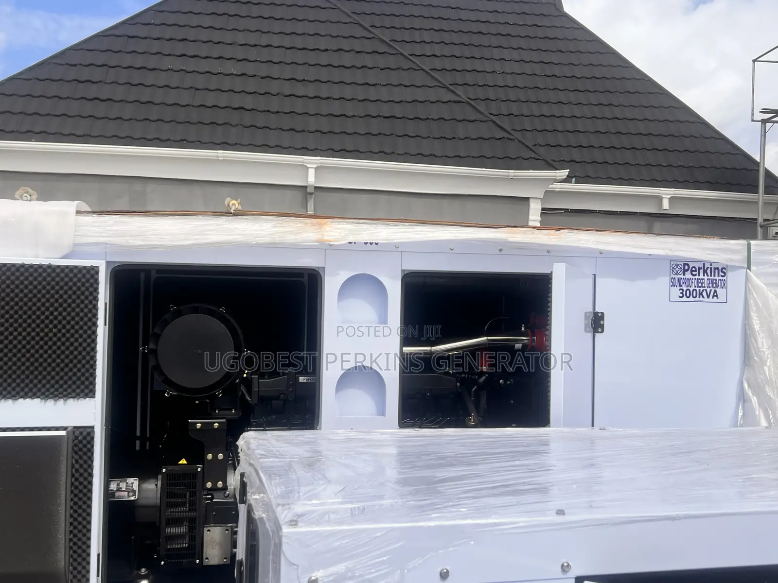 300kva Perkins Generator Soundproof 100% Copper Coil