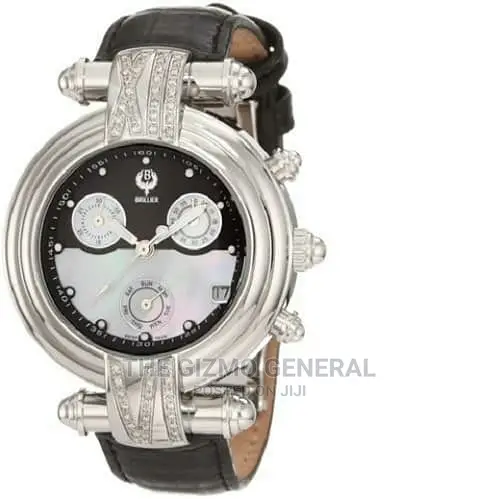 Brillier Women's Klassique Round Stainless Steel Chronograph Watch
