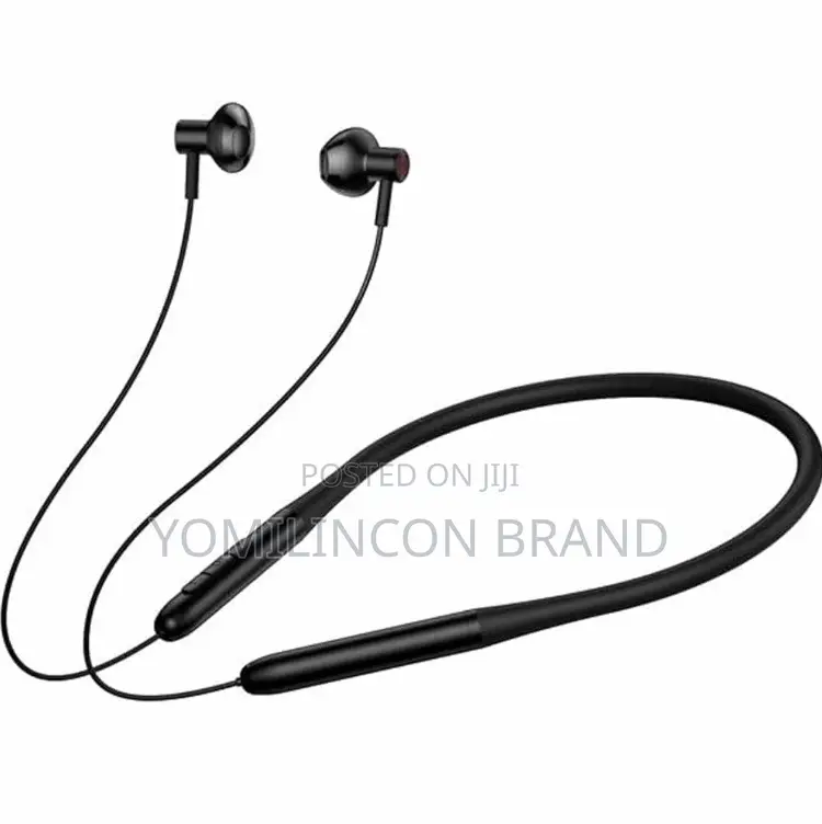 Baseus Bowie P1 Half in-Ear Neckband Wireless Earphone Black