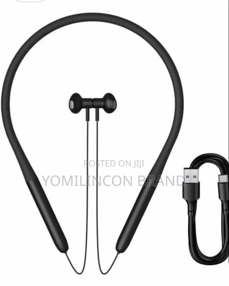 Baseus Bowie P1 Half in-Ear Neckband Wireless Earphone Black