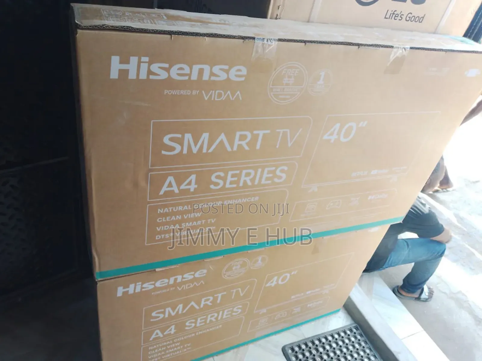 Hisense 40-Inch Smart TV (Model 40A4K)