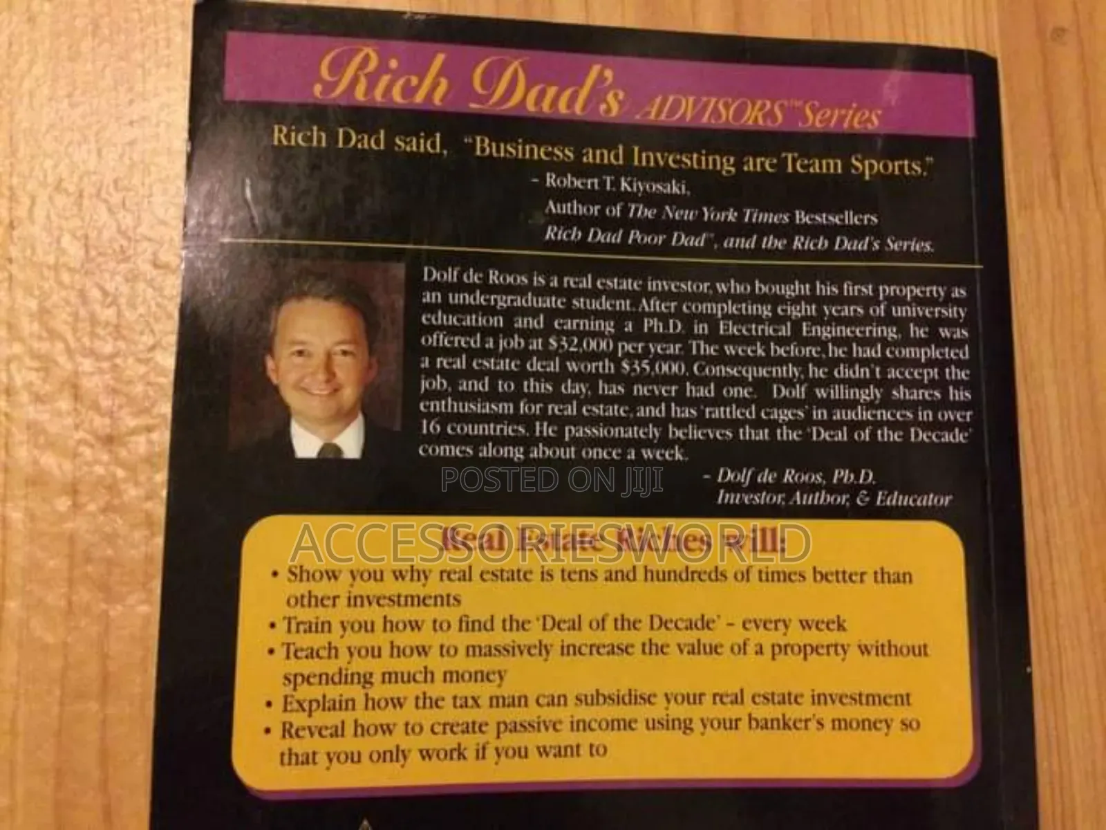Real Estate Riches by Dolf De Roos, PHD
