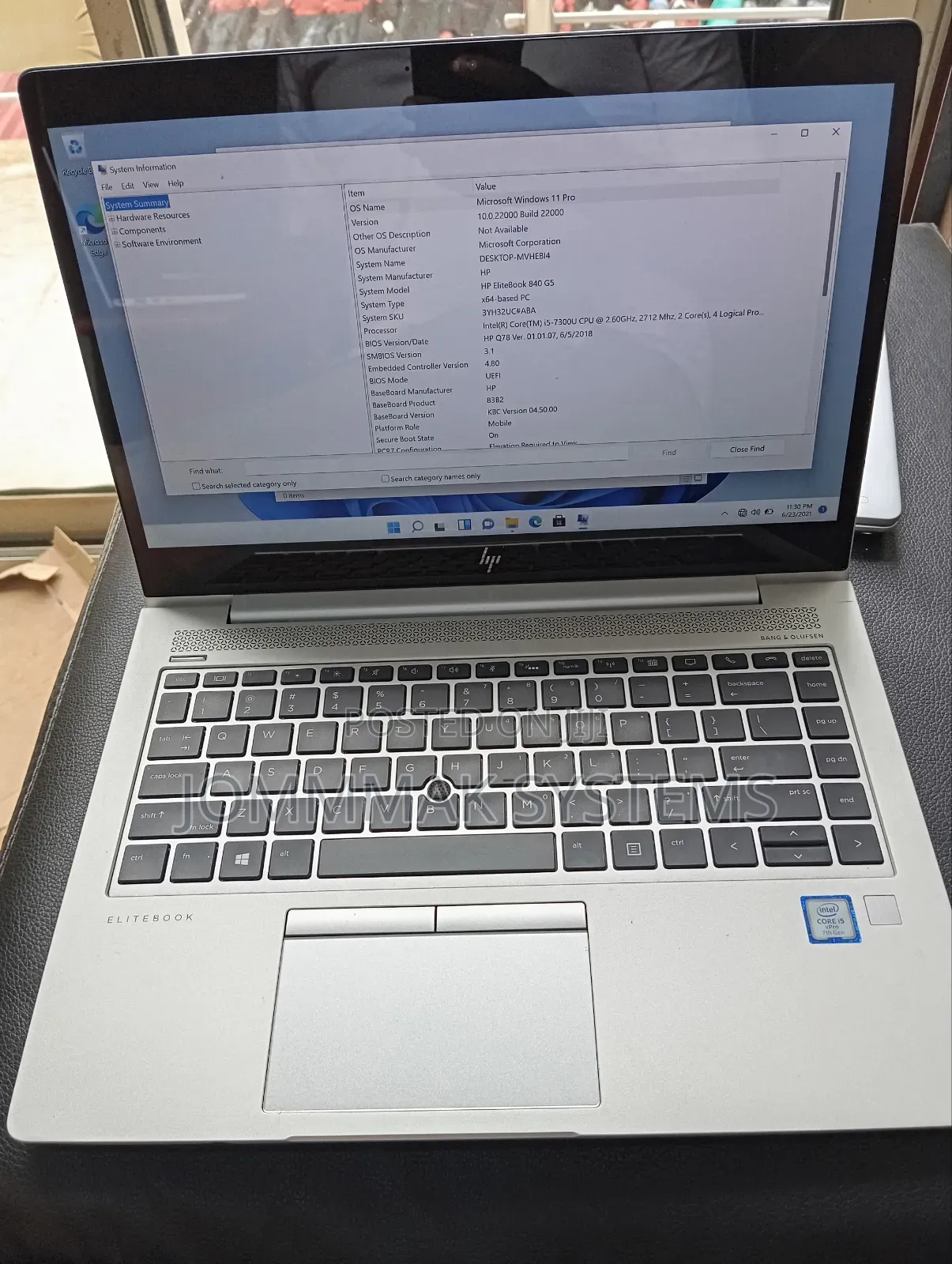 Laptop HP EliteBook 840 G5 8GB Intel Core i5 SSD 256GB