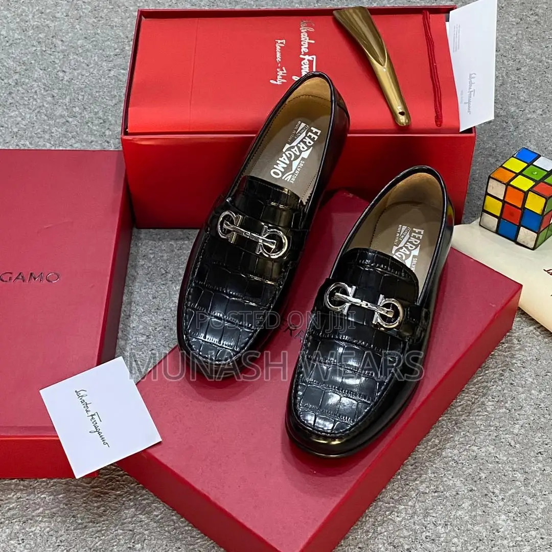 Original Italian Leather Feragamo Shoe