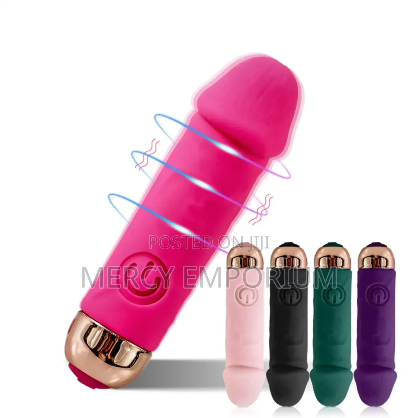 Soft Silicone Bullet Women Sex Toy.