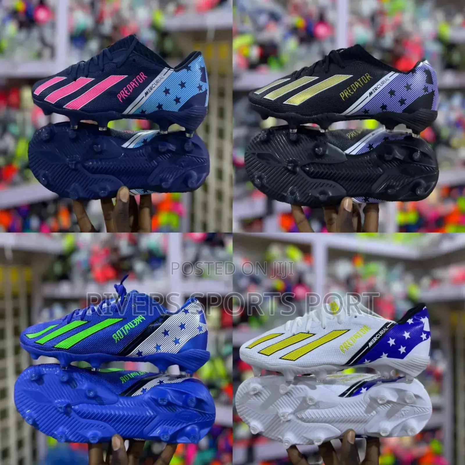 Nike and Adidas Football Boot, All Sizes Available