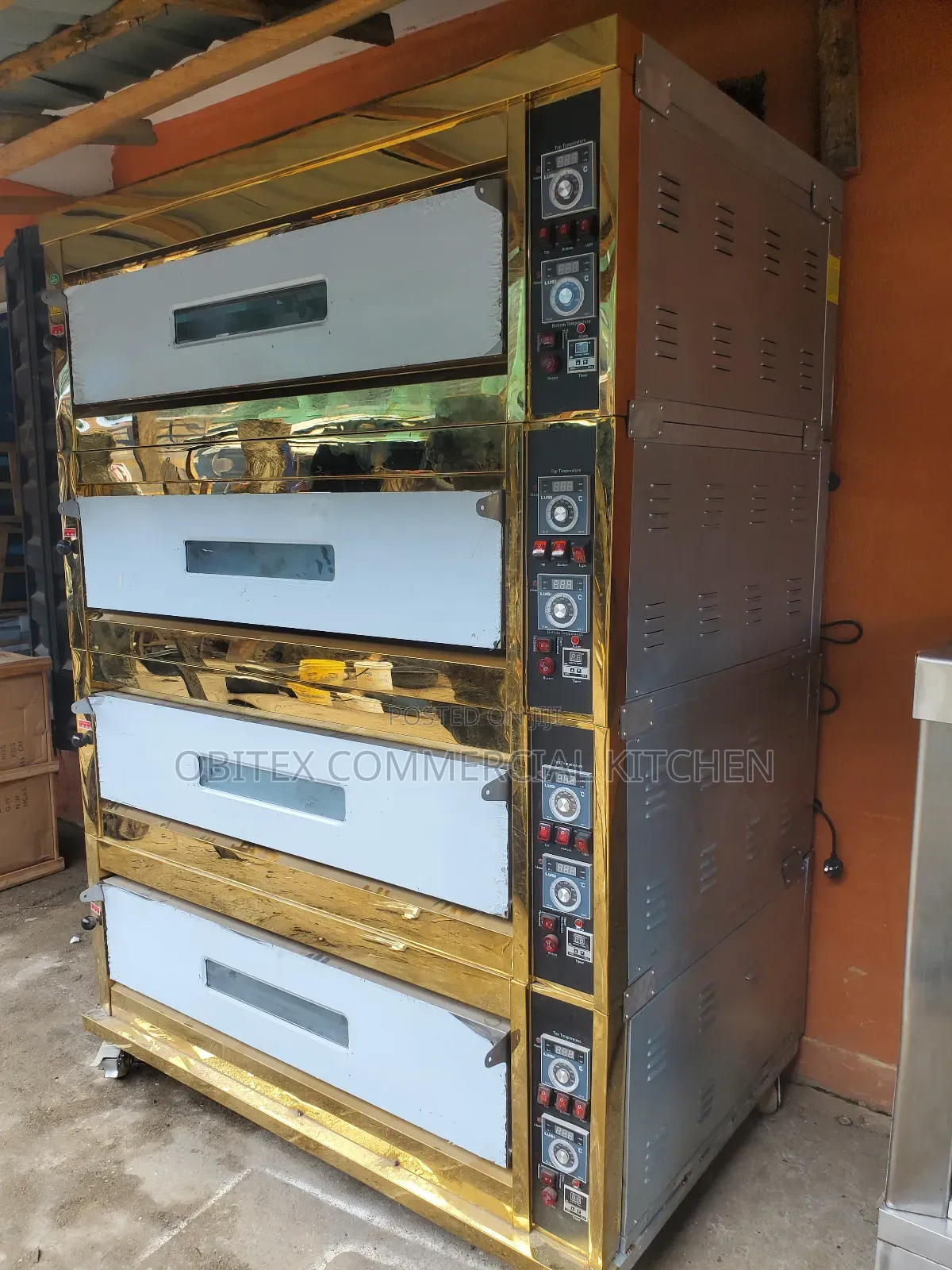 Industrial 4deck Gas Oven 16trays Is Available For Sale