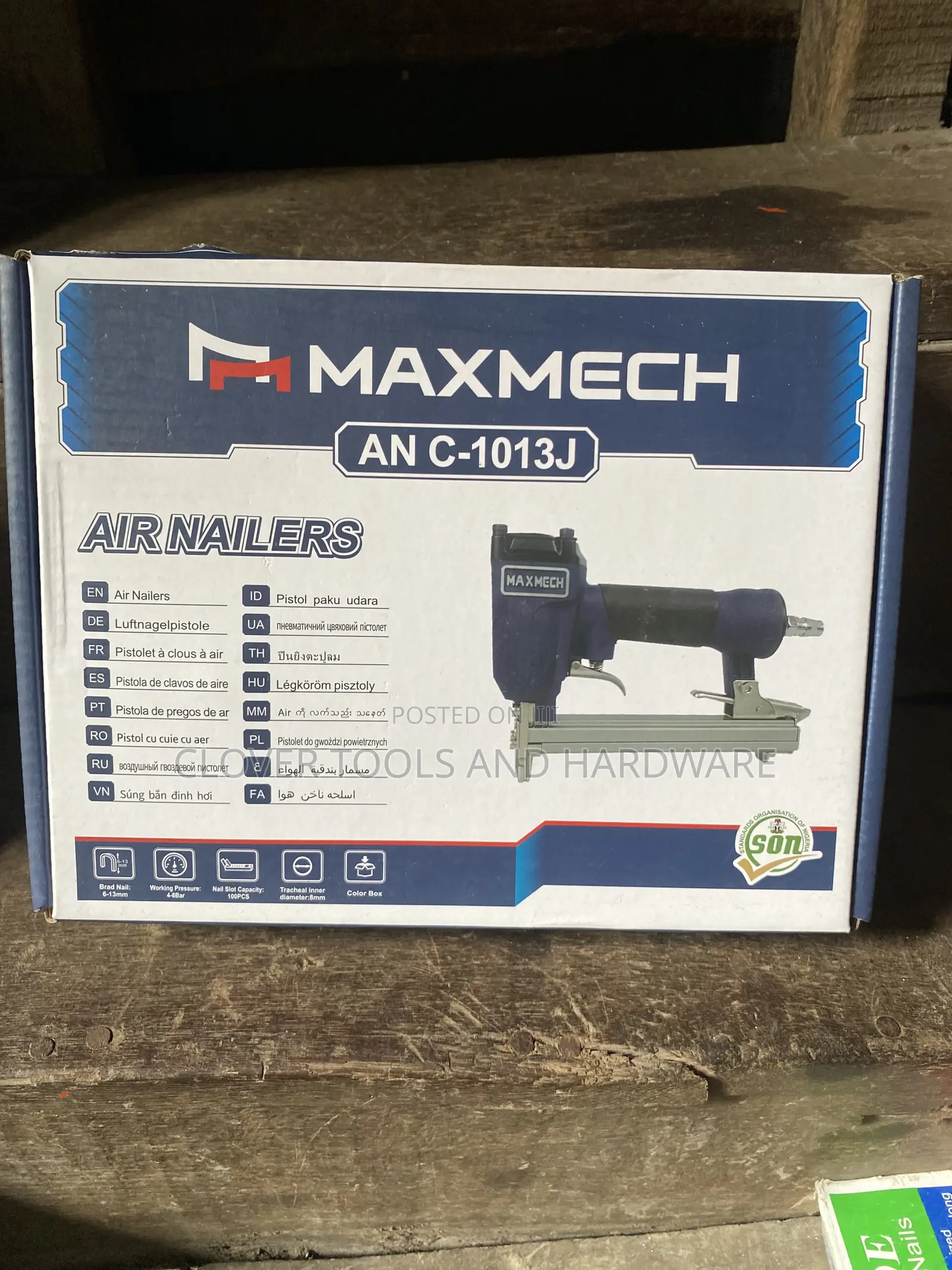 Maxmech Air Nailer C-1013j