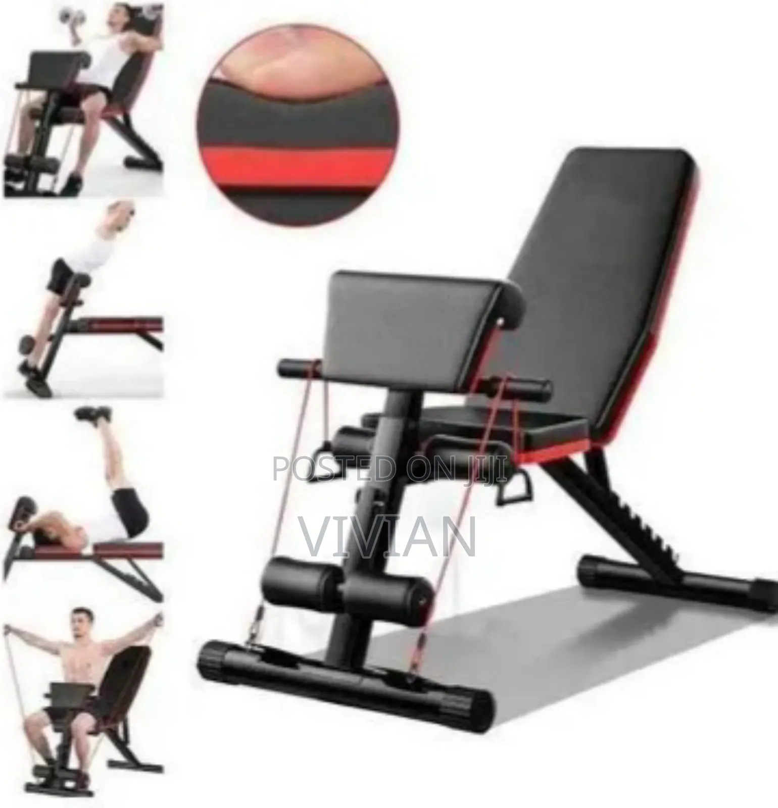 Adjustable Weight Bench Foldable Sit Up
